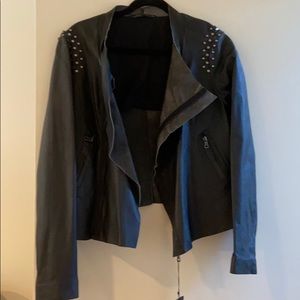 Zara Black Studded Jacket